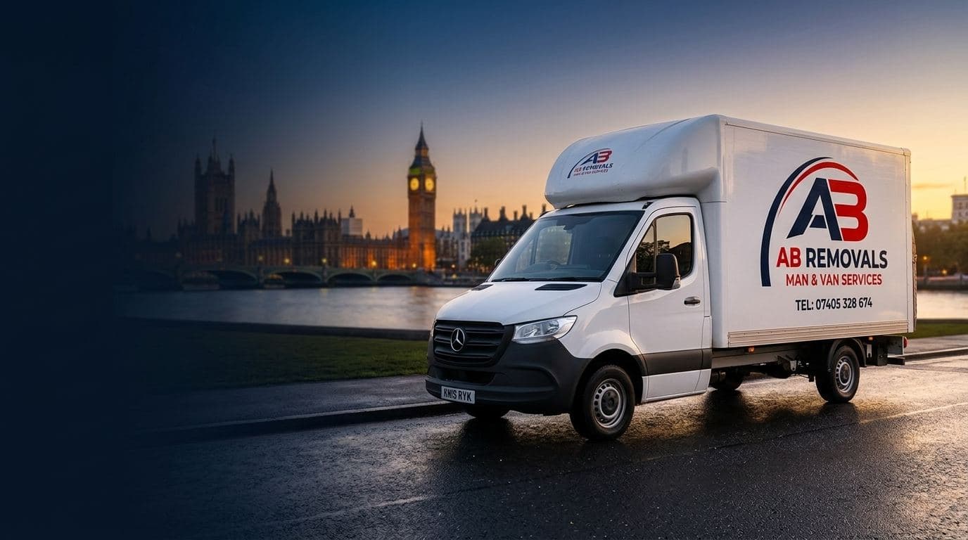 AB Removals man and van Luton van in London